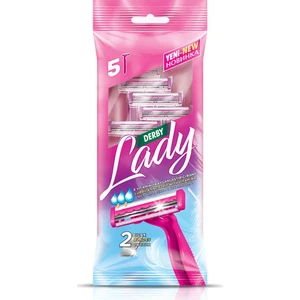 Lady 2 Bıçaklı 5'li Poşet x 3