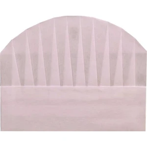 Tela Aşçı Kepi 23 Cm. Beyaz 100 'lü