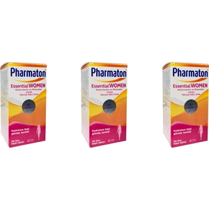Essential Kadın Vitamin Mineral 30 Kapsül  3'lü Paket