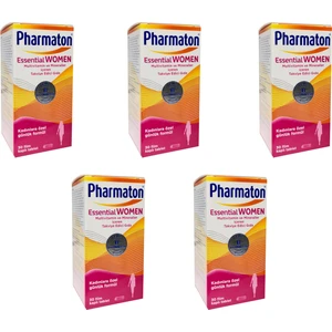 Essential Kadın Vitamin Mineral 30 Kapsül 5'li Paket