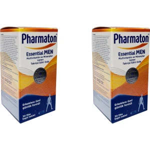 Essential Erkek Vitamin Mineral 30 Kapsül 2'li Paket