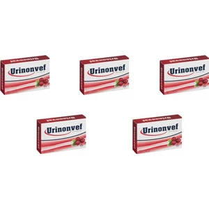 Urinonvef Cranberry 30 Kapsül 5'li Paket