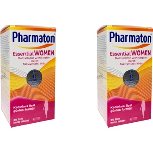 Essential Kadın Vitamin Mineral 30 Kapsül 2'li Paket