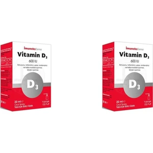 Farma Vitamin D3 600 Iu 2'li Paket