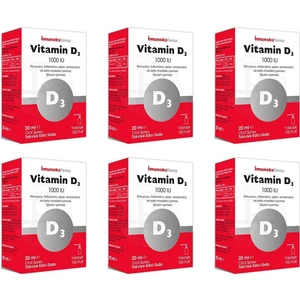 Farma Vitamin D3 1000 Iu 6'lı Paket