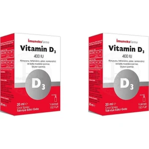 Farma Vitamin D3 400 Iu 2'li Paket