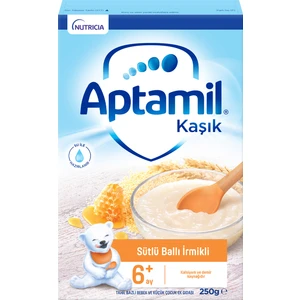 APTAMİL BEBEK MAMASI & KAŞIK MAMASI SÜTLÜ BALLI İRMİKLİ 250GR