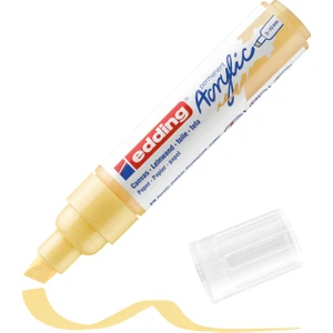 5000 Kalın Uçlu Akrilik Markör - Pastel-Sarı - 5-10 Mm’Lik Kesik Uç