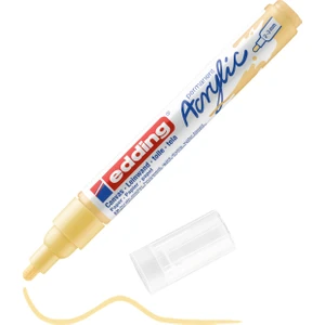 5100 Orta Uçlu Akrilik Markör - Pastel-Sarı - 2-3 Mm’Lik Yuvarlak Uç