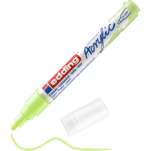 5100 Orta Uçlu Akrilik Markör - Pastel-Yeşil - 2-3 Mm’Lik Yuvarlak Uç