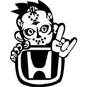 Sticker Atölyesi Honda Sticker - 15116