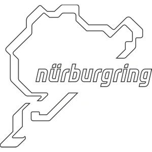 Sticker Atölyesi Nürburgring Sticker - 15122