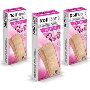 Klasık Tekstil  Bandı 10lu x 3