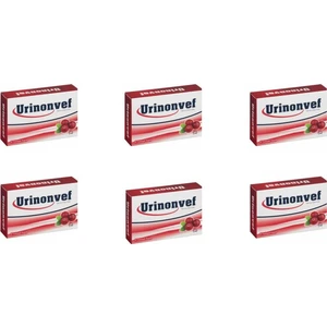 Tab Urinonvef Cranberry 30 Kapsül 6'lı Paket