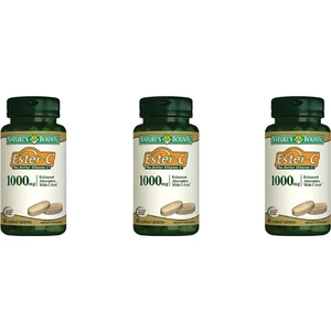 Nature's Bounty Ester C 1000 Mg 60 Tablet 3'lü Paket
