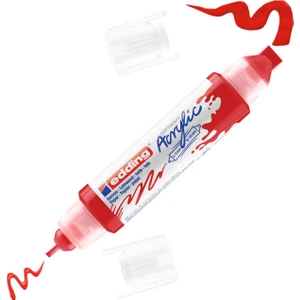 5400 Akrilik 3D Double Liner - Trafik Kırmızı - 2-3, 5-10 Mm’Lik 2 Başlık