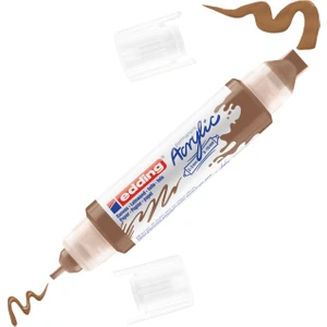 5400 Akrilik 3D Double Liner - Fındık Kahvesi - 2-3, 5-10 Mm’Lik 2 Başlık