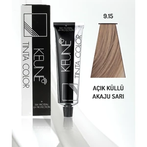 Tinta Color Saç Boyası No: 9.15 - Açık Küllü Akaju Sarı 60 ml