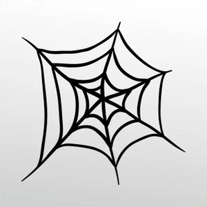 Folyo Sticker Örümcek Ağı 40 cm Uzunluk