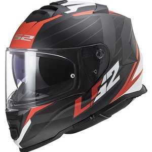 Ls2 Storm Nerve Mat Siyah-Kırmızı Kask