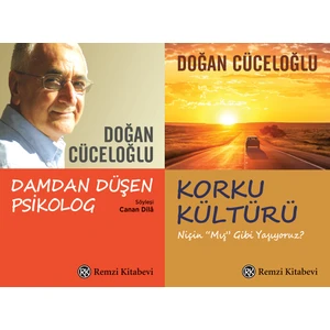 Doğan Cüceloğlu 2 Set Kitap ( Damdan Düşen Psikolog – Korku Kültürü )
