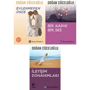 Doğan Cüceloğlu 3 Set Kitap (Evlenmeden Önce – Bir Kadın Bir Ses – İletişim Donanımları )