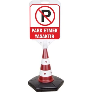 Burada Reklam ve Medikal Park Yapmak Yasaktır Uyarı Reklam Dubası 1 Adet A+ Plastik
