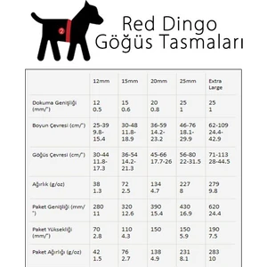 Red Dingo Reflektörlü Ziggy Desenli Lime Göğüs Tasması 25MM