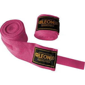 By Leon 1982 Leon Elastik Boks, Kick Boks ve Muay Thai Bandajı 3,5 Metre Bandaj Pembe