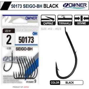 50173 Seigo-Bh Black iğne