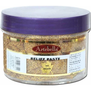 300 Gr Simli Altın Rölyef Pasta - 3355