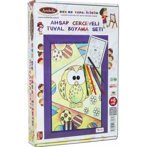 Artebella Tb-07 Tuval Mandala Boyama Seti 20X30 Cm
