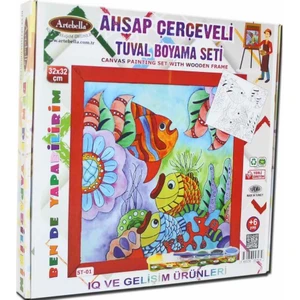 St-01  Tuval Boyama Seti 32X32 Cm