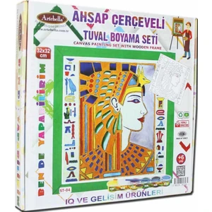 St-04  Tuval Boyama Seti 32X32 Cm