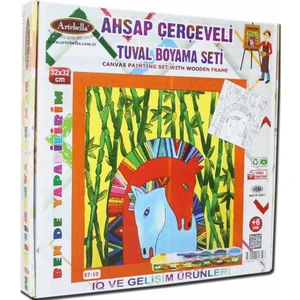 St-10  Tuval Boyama Seti 32X32 Cm