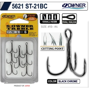 5621 St-21 Black Chrome  Çarpma iğne