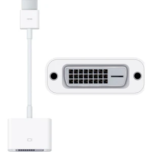Apple HDMI To DVI Macbook Pro Projektör Retina Ekran Görüntü Aktarım Çevirici Hub Adaptör-MJVU2AMA
