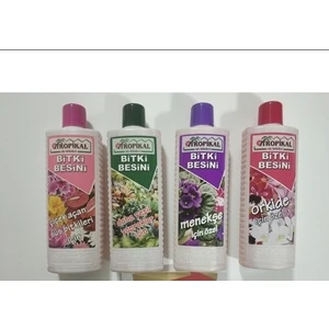 Bitkiler Için Besin 500 ml X4 Adet Set