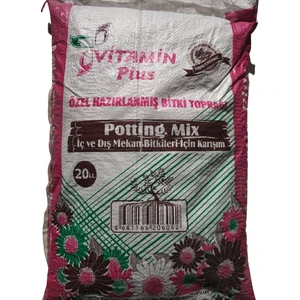 Torf Saksı Toprağı - 40 Litre Vitaminli  Saksı Toprağı Steril