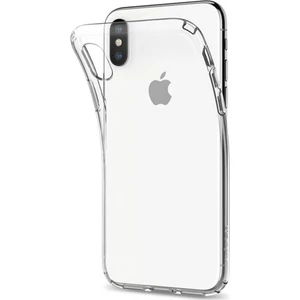 Apple iPhone Xs Kılıf Şeffaf Silikon Kapak ve Ekran Koruyucu Set Şeffaf