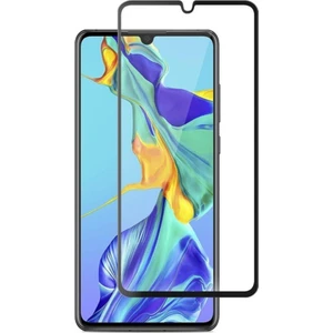 Huawei P30 Tam Kaplayan Temperli Ekran Koruyucu Cam Şeffaf