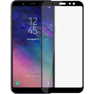 Samsung Galaxy A6 2018 Tam Kaplayan Temperli Ekran Koruyucu Cam Şeffaf