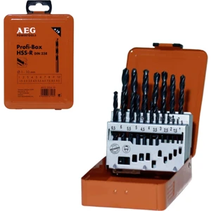 Aeg Metal Matkap Ucu Set Hss-R 19 Parça Profi-Box