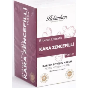 Kara Zencefilli Macun