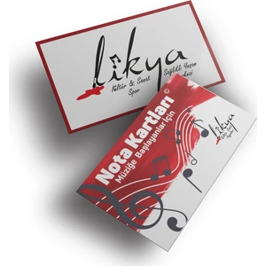Likya Kültür Sanat Yayınları Nota Kartları