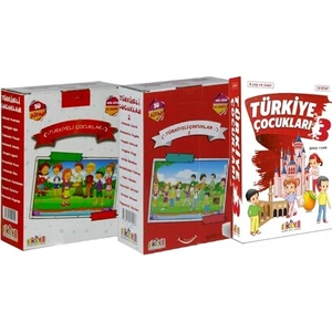 Key Yayınları Türkiye Çocukları 1 - 2 - 3 Set Kitap