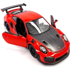 Çek Bırak Porsche 911 Gt2 Rs Metal Oyuncak Araba