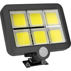 120 Cob LED Solar Panel Güneş Enerjili 3 Mod Duvar Lambası