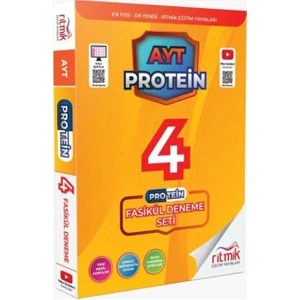 Ritmik Eğitim Yayınları  AYT Protein 4 Fasikül Deneme
