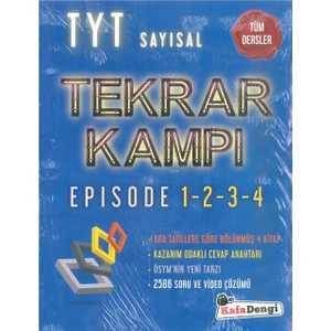 Kafa Dengi Yayınları TYT Tüm Dersler Sayısal Kamp -2021